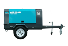 TOWABLE AIR COMPRESSOR, 185CFM DIESEL